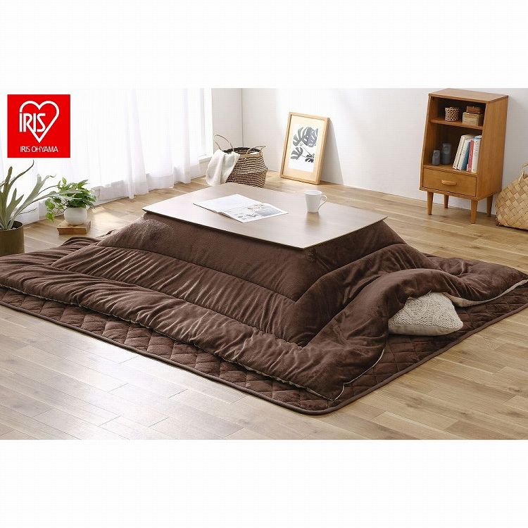 アイリスオーヤマ こたつ掛布団 KKBA-2419 ブラウン/ベージュ IRIS OHYAMA(代引不可)