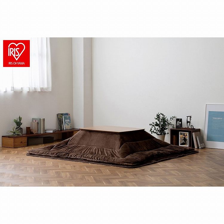 アイリスオーヤマ こたつ掛布団 KKBA-1919 ブラウン/ベージュ IRIS OHYAMA(代引不可)