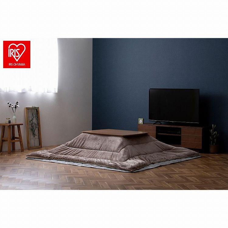 アイリスオーヤマ こたつ掛布団 KKBA-1919 グレージュ/アイボリー IRIS OHYAMA(代引不可)