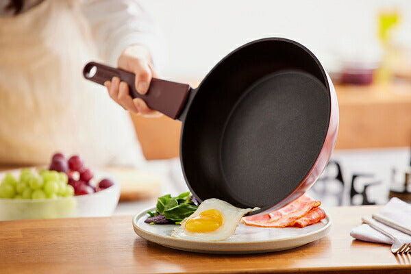 アイリスオーヤマ 取っ手一体型フライパン22cm IH 取っ手付き フライパン DCF-I22 IRIS OYAMA キッチン 調理用品 キッチンツール(代引不可)