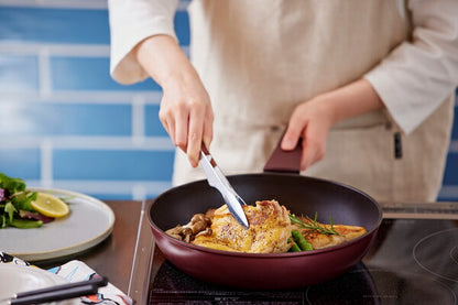 アイリスオーヤマ 取っ手一体型フライパン28cm IH 取っ手付き フライパン DCF-I28 IRIS OYAMA キッチン 調理用品 キッチンツール(代引不可)