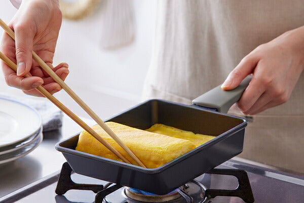 アイリスオーヤマ 取っ手一体型エッグパン ガス 玉子焼き 卵焼き 取っ手付き フライパン DCEG-G IRIS OYAMA キッチン 調理用品 キッチンツール(代引不可)