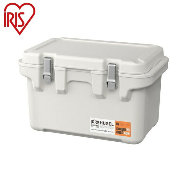 アイリスオーヤマ HUGEL 真空断熱クーラーボックス 20L VITC-20 ホワイトアッシュ HUGEL 真空断熱クーラーボックス 20L IRIS OYAMA(代引不可)
