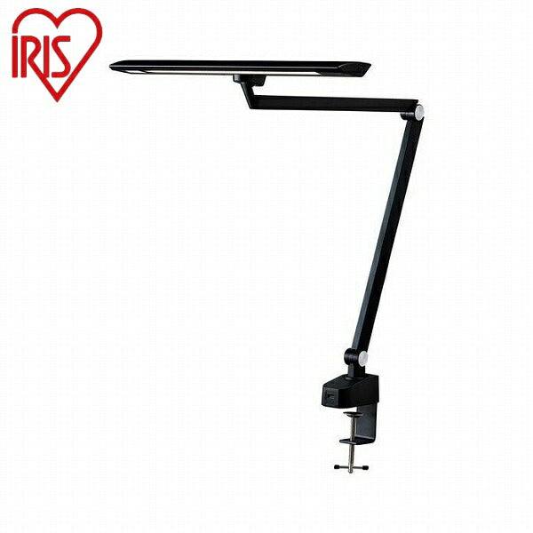 アイリスオーヤマ LEDデスクライト T型 クランプタイプ LDL-TCDL-B ブラック LEDデスクライトT型 クランプタイプ IRIS OYAMA(代引不可)