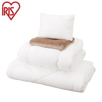 アイリスオーヤマ 抗菌防臭カバー付き布団8点セット シングル 布団セット KFS-U8S IRIS OYAMA(代引不可)