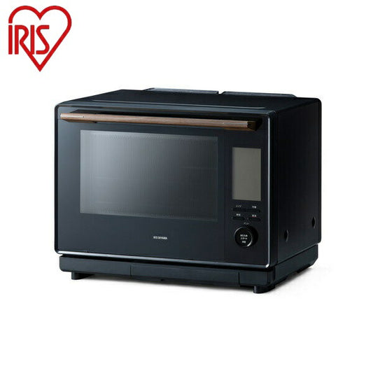 アイリスオーヤマ コンベクションスチームオーブンレンジ 30L MS-F3002-B ブラック コンベクションスチームオーブンレンジ 30L IRIS OYAMA(代引不可)
