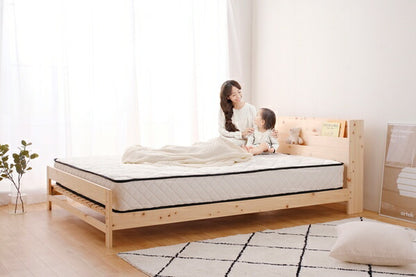 アイリスオーヤマ すのこベッド ダブル 総ヒノキすのこベッド ベッドフレーム フレームのみ HSBM-D IRIS OYAMA(代引不可)