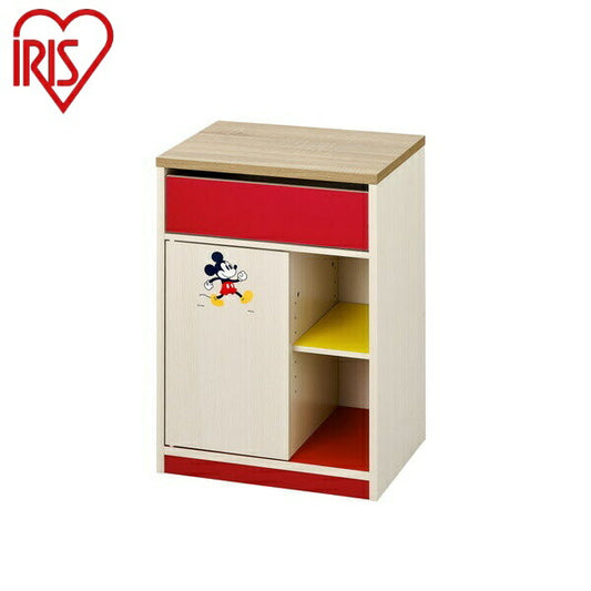 アイリスオーヤマ ウッドサイドチェスト キャスター付き WSC-468ミッキー ウッドサイドチェスト キャスター付き IRIS OYAMA(代引不可)