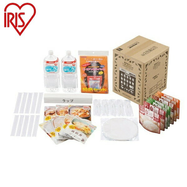 アイリスオーヤマ 非常食セット1人用水入り 21点 HSS1-21 非常食セット1人用水入り 21点 IRIS OYAMA(代引不可)