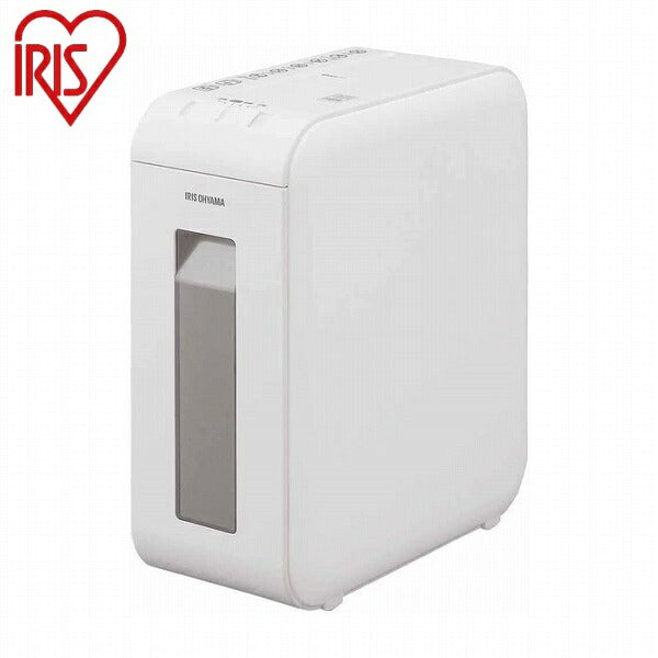 アイリスオーヤマ パーソナルシュレッダー P4HMSV-W ホワイト 超静音パーソナルシュレッダー マイクロクロスカット 12L IRIS OYAMA(代引不可)