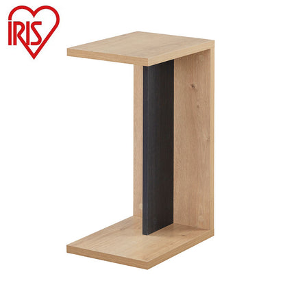 アイリスオーヤマ サイドテーブル ミニテーブル ベッド リビング 寝室 ソファサイド ベッドサイド ソファ横 ベッド横 机 縦置き 横置き ライトナチュラル STB-288W IRIS OYAMA(代引不可)