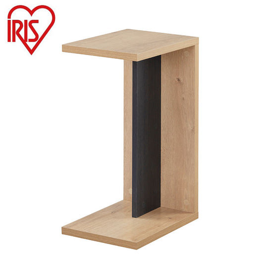 アイリスオーヤマ サイドテーブル ミニテーブル ベッド リビング 寝室 ソファサイド ベッドサイド ソファ横 ベッド横 机 縦置き 横置き ライトナチュラル STB-288W IRIS OYAMA(代引不可)