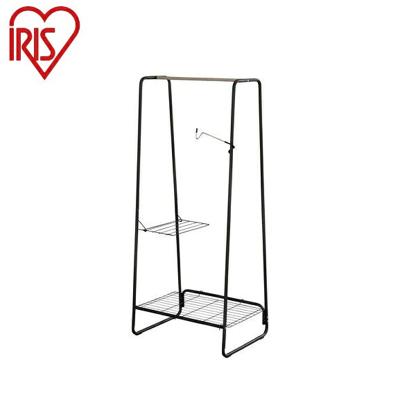 アイリスオーヤマ スタイル物干し HKM-640ブラック/アッシュグレー スタイル物干し IRIS OYAMA(代引不可)