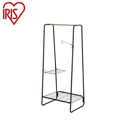 アイリスオーヤマ スタイル物干し HKM-640ブラック/アッシュグレー スタイル物干し IRIS OYAMA(代引不可)