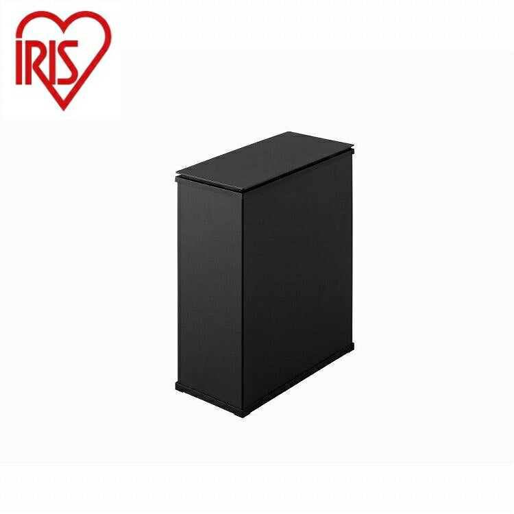 アイリスオーヤマ スチールペール STPL-30 ブラック IRIS OHYAMA(代引不可)