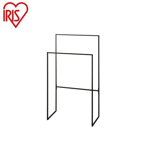 アイリスオーヤマ スタイル物干し 角型ダブルタイプ STMS-800Wブラック スタイル物干し 角型ダブルタイプ IRIS OYAMA(代引不可)