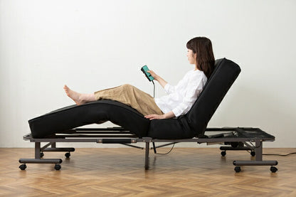 アイリスオーヤマ 折りたたみ電動リクライニングベッド 折り畳みベッド 折りたたみベッド 電動ベッド OTB-PDN IRIS OYAMA(代引不可)