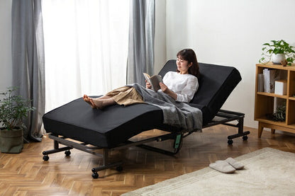 アイリスオーヤマ 折りたたみ電動リクライニングベッド 折り畳みベッド 折りたたみベッド 電動ベッド OTB-PDN IRIS OYAMA(代引不可)