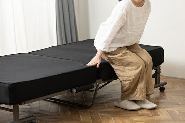 アイリスオーヤマ 折りたたみベッド 折り畳みベッド OTB-PSN IRIS OYAMA(代引不可)