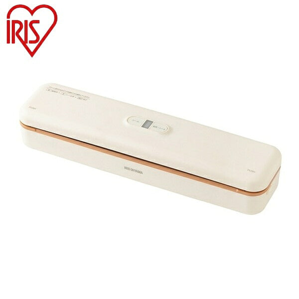 アイリスオーヤマ 真空パック機 スリムタイプ VPF-S50 ホワイト 真空保存フードシーラースリム IRIS OYAMA(代引不可)