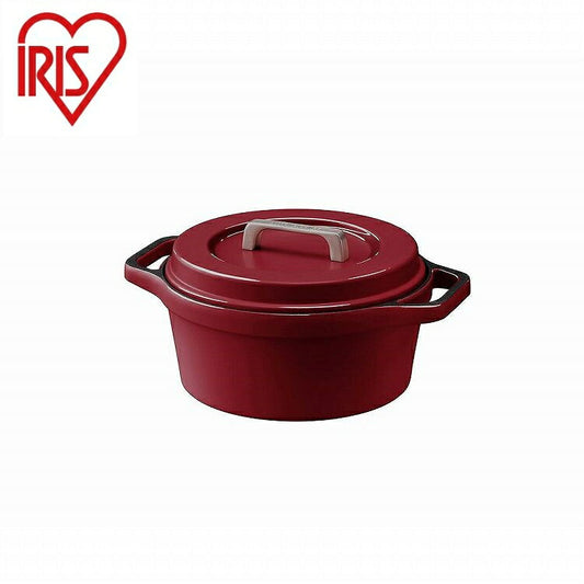 アイリスオーヤマ 無加水鍋 COTOCO MKSN-S20 ビーツレッド IRIS OHYAMA(代引不可)