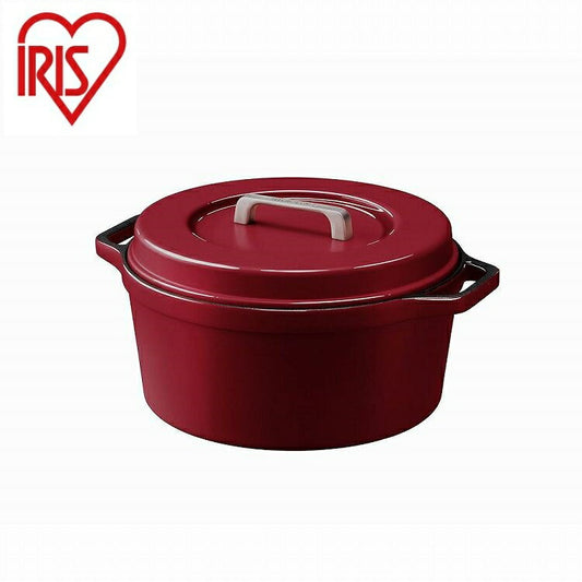アイリスオーヤマ 無加水鍋 COTOCO MKSN-S26 ビーツレッド IRIS OHYAMA(代引不可)