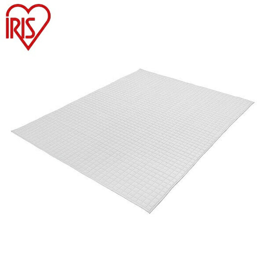 アイリスオーヤマ 杢天竺キルトラグ ORG-M1824グレー 杢天竺キルトラグ IRIS OYAMA(代引不可)