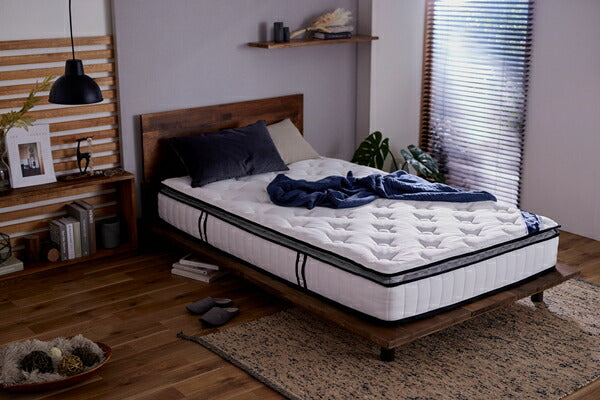 アイリスオーヤマ ピロートップ ポケットコイルマットレス セミダブル SD PMTS23PN-SD IRIS OYAMA(代引不可)