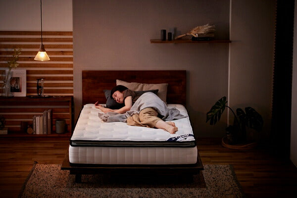 アイリスオーヤマ ピロートップ ポケットコイルマットレス セミダブル SD PMTS23PN-SD IRIS OYAMA(代引不可)