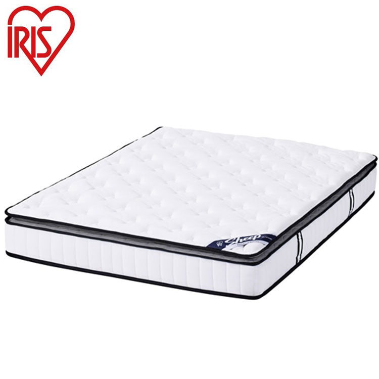 アイリスオーヤマ ピロートップ ポケットコイルマットレス ダブル D PMTS23PN-D IRIS OYAMA(代引不可)