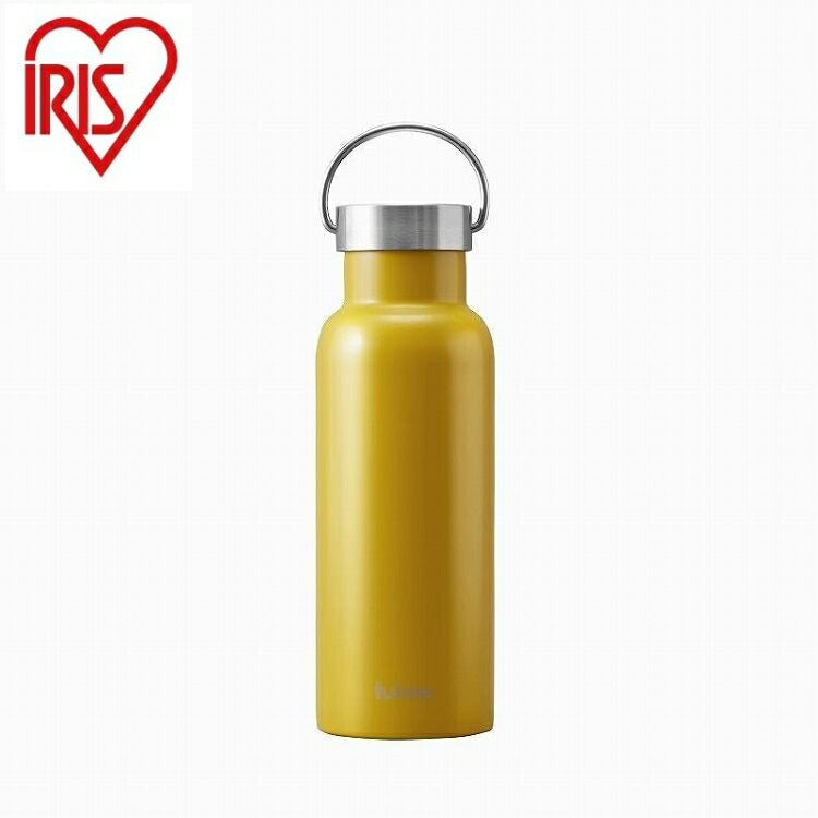 アイリスオーヤマ fulme.マグボトル スリムハンドル付 FM-SL500 マスタードイエロー IRIS OHYAMA(代引不可)