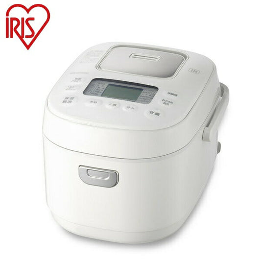 アイリスオーヤマ IHジャー炊飯器 3合 RC-IKA30-W ホワイト IHジャー炊飯器 3合炊き IRIS OYAMA(代引不可)