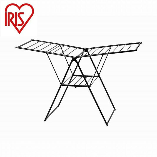 アイリスオーヤマ 多機能スタイル物干し KTSM-157 ブラック IRIS OHYAMA(代引不可)