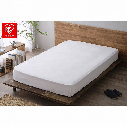 アイリスオーヤマ ボックスシーツ BXS-TCA-SD ホワイト IRIS OHYAMA(代引不可)