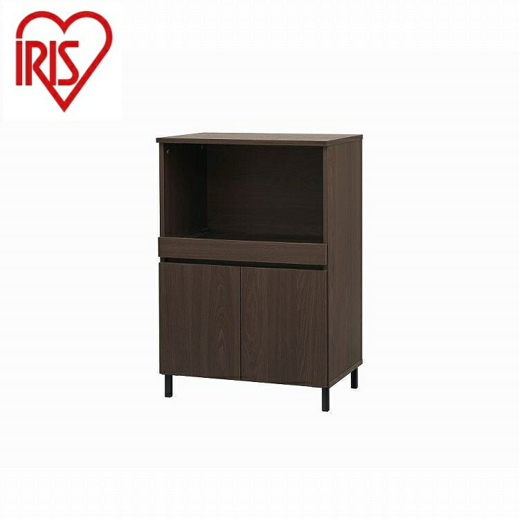 アイリスオーヤマ キッチンキャビネット KCBL-590BT ウォールナット IRIS OHYAMA(代引不可)