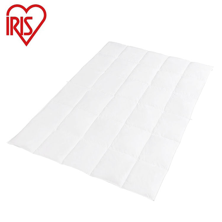 アイリスオーヤマ 羽毛ふとん シングル 羽毛布団 掛け布団 ホワイトダック ダウン 羽毛 消臭 抗菌防臭 KKF-WD9004-SL IRIS OYAMA(代引不可)