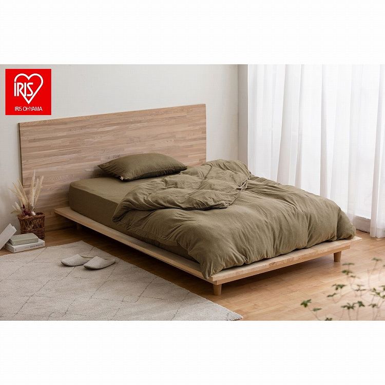 アイリスオーヤマ 掛け布団カバー KKC-TCK-SD ブラウン IRIS OHYAMA(代引不可)