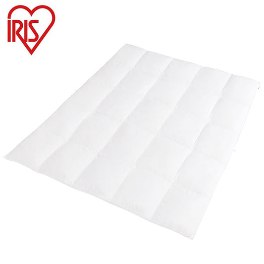 アイリスオーヤマ 羽毛ふとん セミダブル 羽毛布団 立体キルト 掛け布団 ホワイトダック ダウン 掛け布団 羽毛 シングル 抗菌防臭 KKF-WD9008-SDL IRIS OYAMA(代引不可)