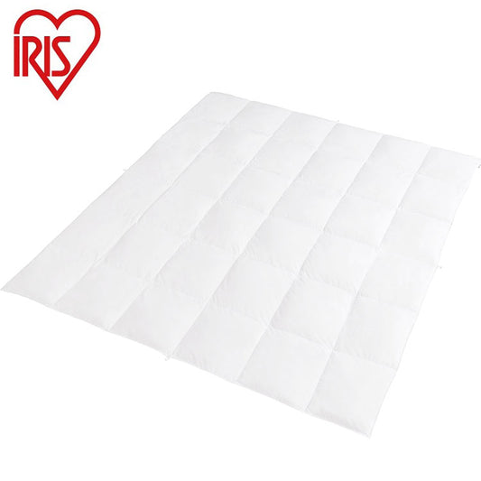 アイリスオーヤマ 羽毛ふとん ダブル 羽毛布団 掛け布団 ホワイトダック ダウン 羽毛 消臭 抗菌防臭 KKF-WD9004-DL IRIS OYAMA(代引不可)