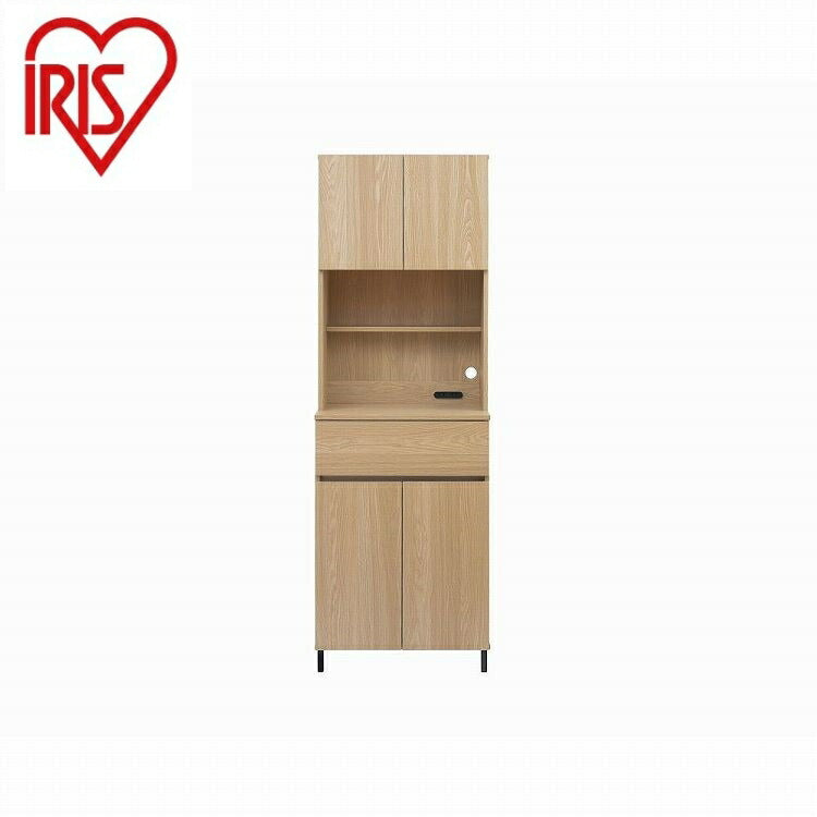 アイリスオーヤマ キッチンキャビネット KCB-590H ナチュラル IRIS OHYAMA(代引不可)