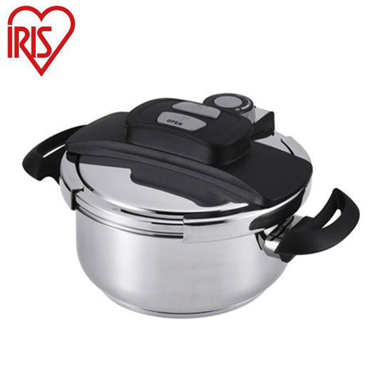 アイリスオーヤマ 両手圧力鍋4L 両手鍋 圧力鍋 RAN-4L IRIS OYAMA キッチン 調理用品 キッチンツール(代引不可)