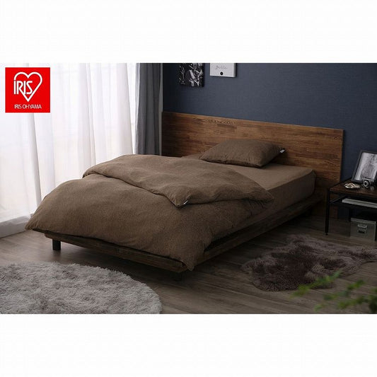 アイリスオーヤマ 掛け布団カバー KKC-TCS-D ブラウン IRIS OHYAMA(代引不可)