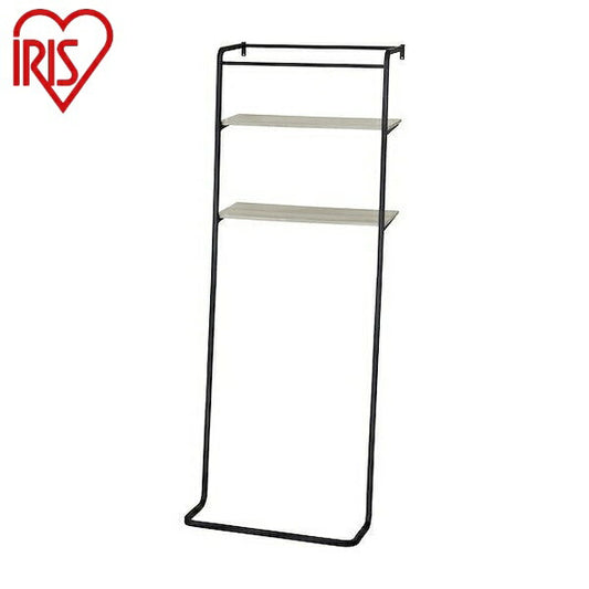 アイリスオーヤマ 立てかけスタイルランドリーラック TSLR-695 ブラック/アッシュグレー 立てかけスタイルランドリーラック IRIS OYAMA(代引不可)