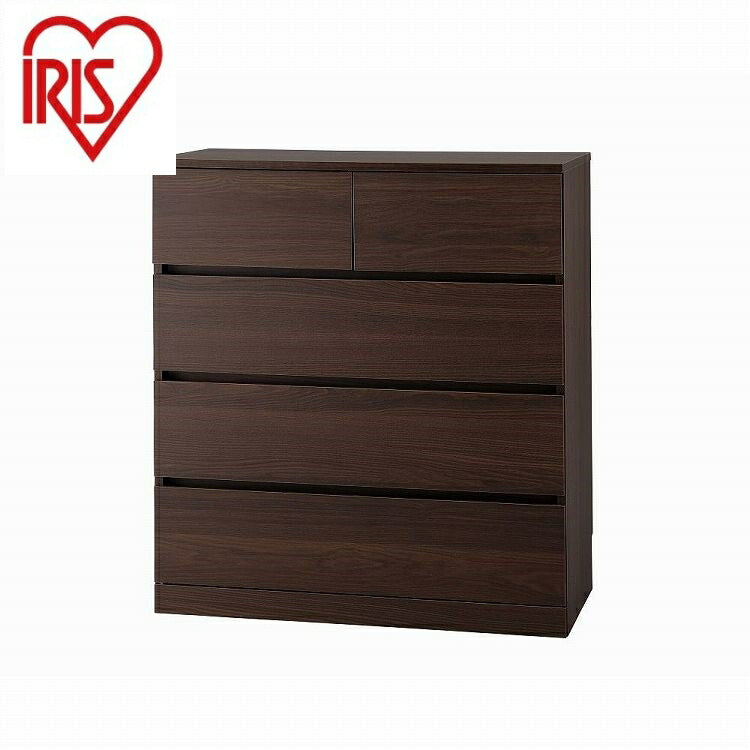 アイリスオーヤマ ウッドチェスト WCH-790 ウォールナット IRIS OHYAMA(代引不可)