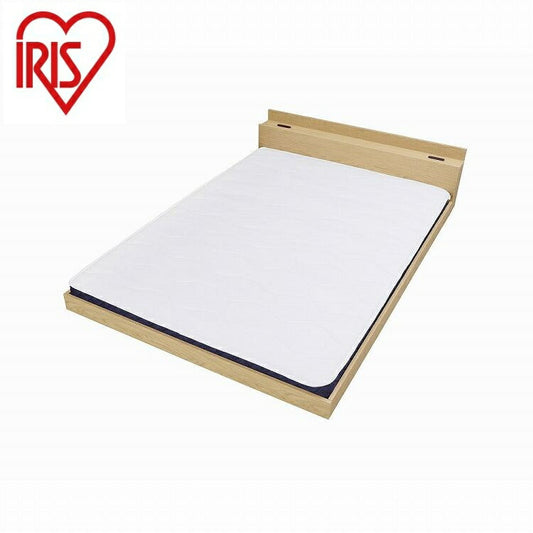 アイリスオーヤマ マットレス付きフロアベッドD SBM-D ナチュラル IRIS OHYAMA(代引不可)