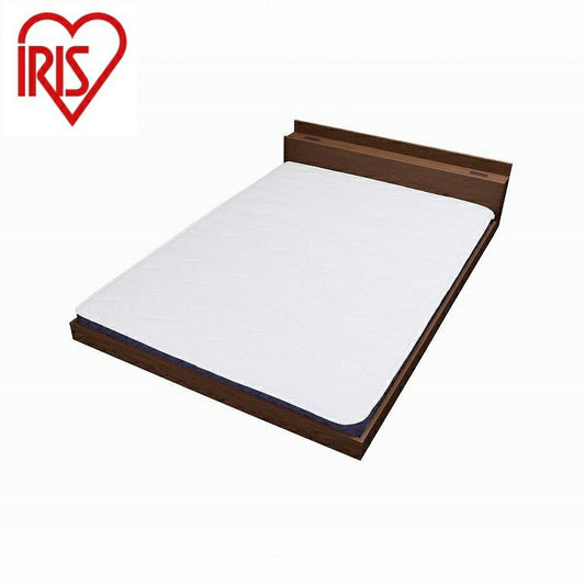 アイリスオーヤマ マットレス付きフロアベッドD SBM-D ブラウン IRIS OHYAMA(代引不可)