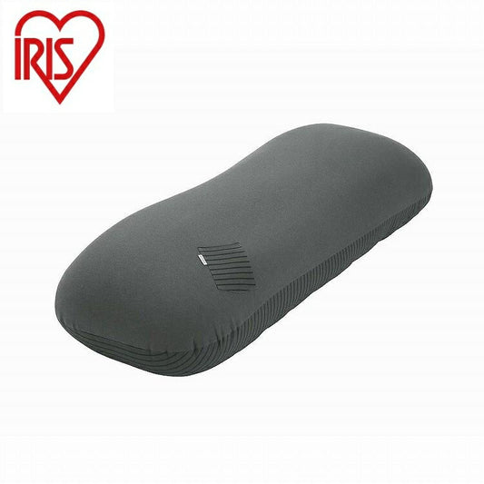 アイリスオーヤマ リバーシブルビーズクッションカバー RBCC-RL-CTPU ブラック IRIS OHYAMA(代引不可)