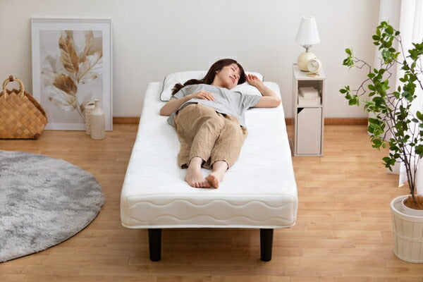 アイリスオーヤマ 脚付きポケットコイルマットレスSS セミシングル 脚付きマットレス PAM-SS IRIS OYAMA(代引不可)