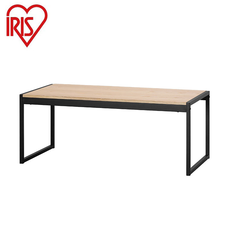 アイリスオーヤマ スチールフレームセンターテーブル 幅100 ローテーブル センターテーブル リビングテーブル 木目調 北欧 おしゃれ ナチュラル SFCT-1000 IRIS OYAMA(代引不可)