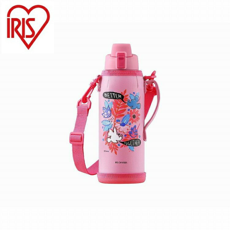 アイリスオーヤマ ステンレスケータイボトルダイレクトボトル NDDB-1000 ミニー IRIS OHYAMA(代引不可)